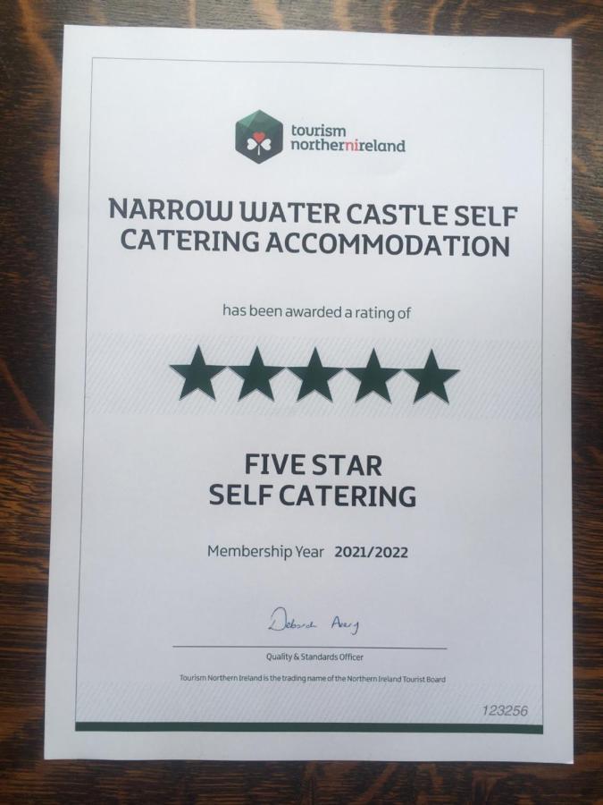 Narrow Water Castle Self Catering Accommodation Warrenpoint Exteriér fotografie
